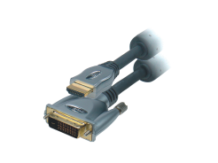 Przewód połączeniowy TCV 8490 wtyk HDMI - DVI PROLINK różne długości