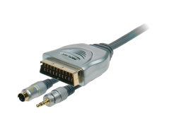 Kabel SCART SVHS + JACK 3.5 TCV 7580 Prolink