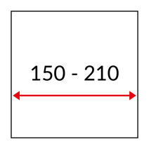 EKRANY O SZEROKOŚCI 150-210 cm