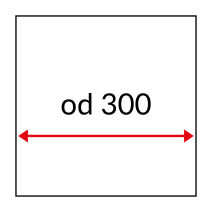 EKRANY O SZEROKOŚCI od 300 cm