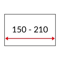 Ekrany o szerokości 150-210 cm