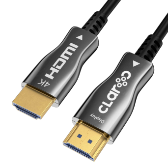 Claroc Kabel optyczny HDMI 2.0 AOC 4K@60Hz 15 m