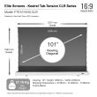 Ekran podłogowy elektryczny KESTREL TAB-TENSION FLOOR-UP 2 CLR® Elite Screens - 10
