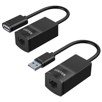 Kabel Przedłużacz USB po skrętce RJ45 60m Unitek