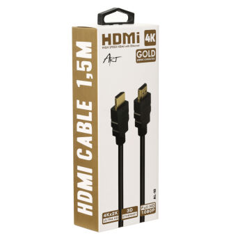 KABEL HDMI 2.0 m/m 1.5m ETHERNET 3D AL-10 ART